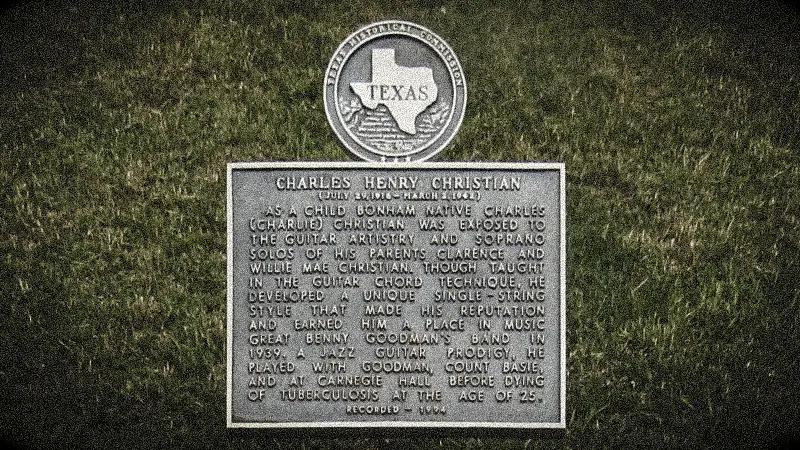 Bonham: Charlie Christian gravesite