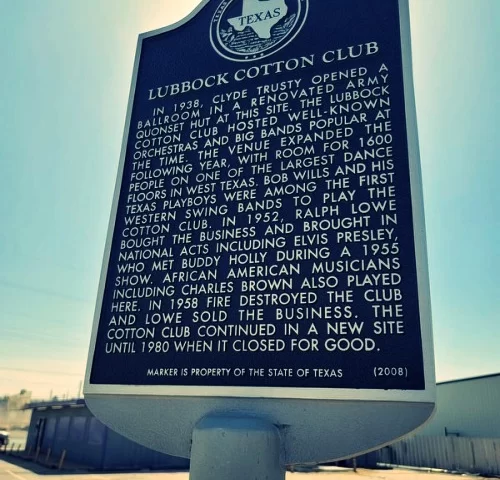 Cotton Club historical marker