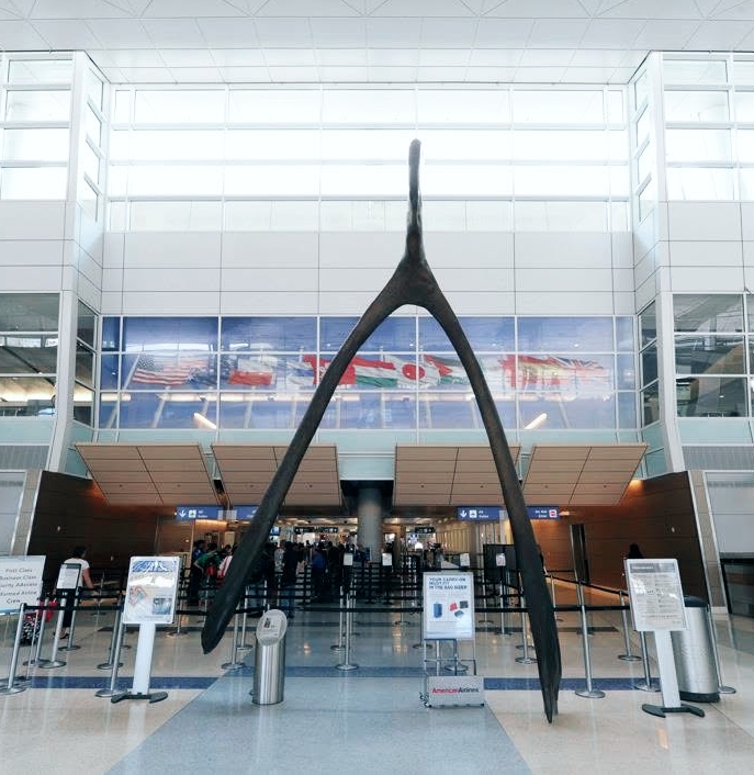 DFW Airport: Terry Allen’s Wish sculpture
