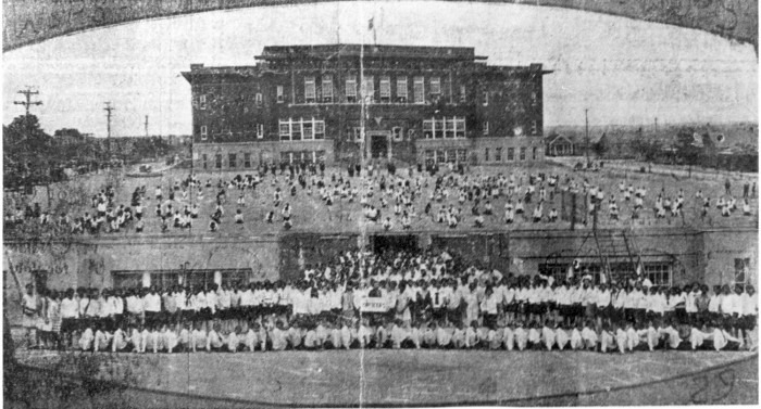 I.M. Terrell High School in 1921, Fort Worth, Texas