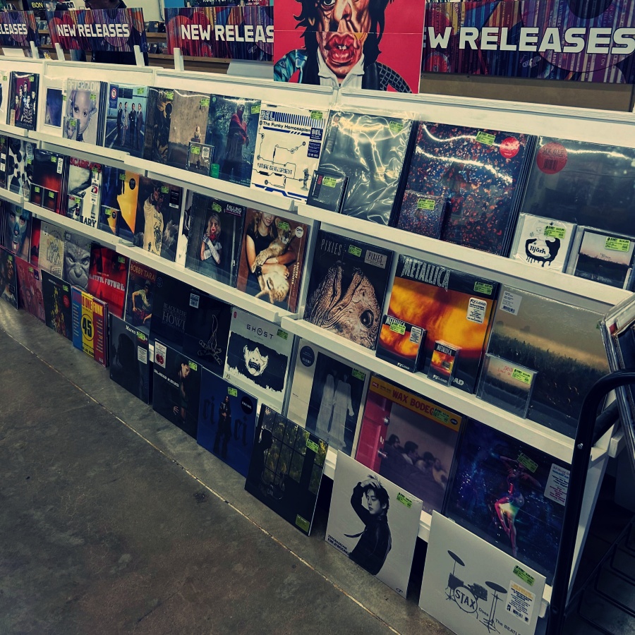 Josey Records in Farmers Branch, the largest independent record store in Texas