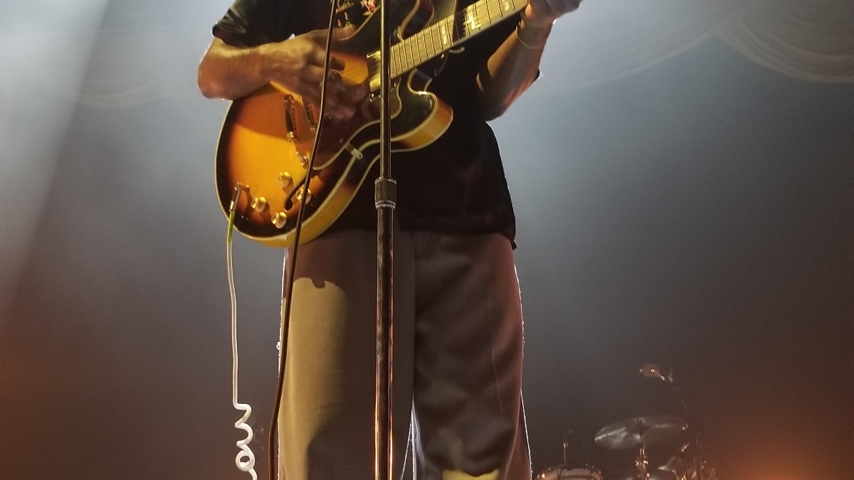 A concert underway at the Pavilion at Toyota Music Factory in Irving, Texas
