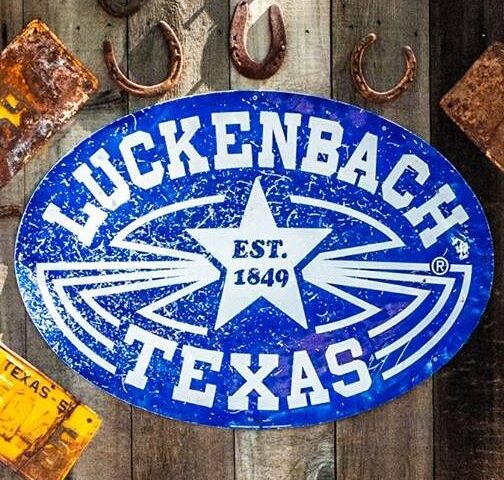 The famous Luckenbach Texas sign