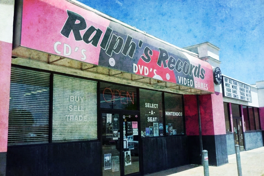 Exterior of Ralph's Records