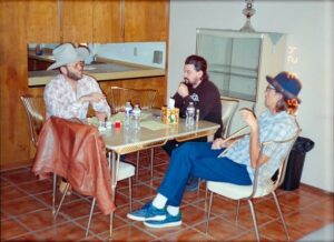 Shooter Jennings and Charley Crokett in Clovis