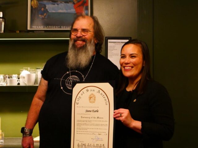 San Antonio Gives Steve Earle Its Highest Arts Honor