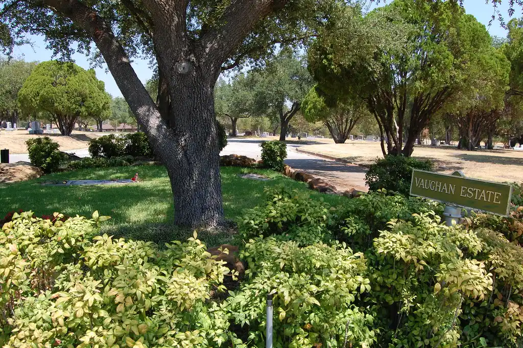 Dallas: Stevie Ray Vaughan gravesite