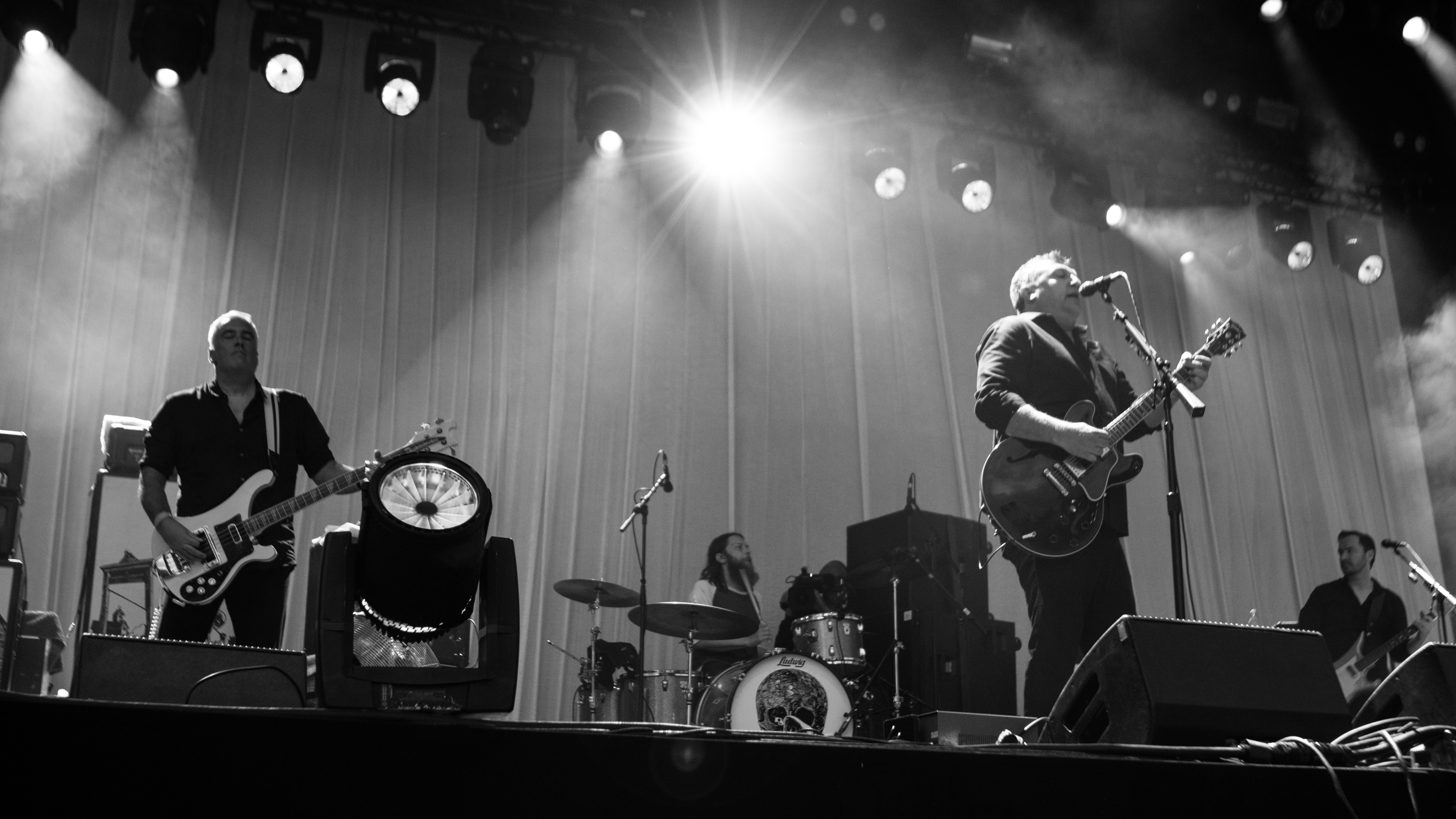 The Afghan Whigs performing on stage
