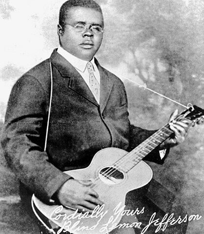 Dallas: Blind Lemon Jefferson at Deep Ellum