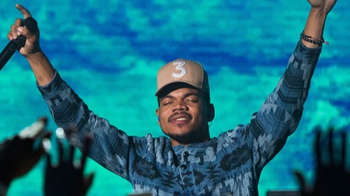 Chance the Rapper performing live