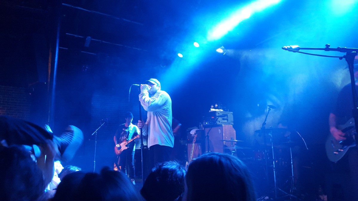 Citizen performing live on stage