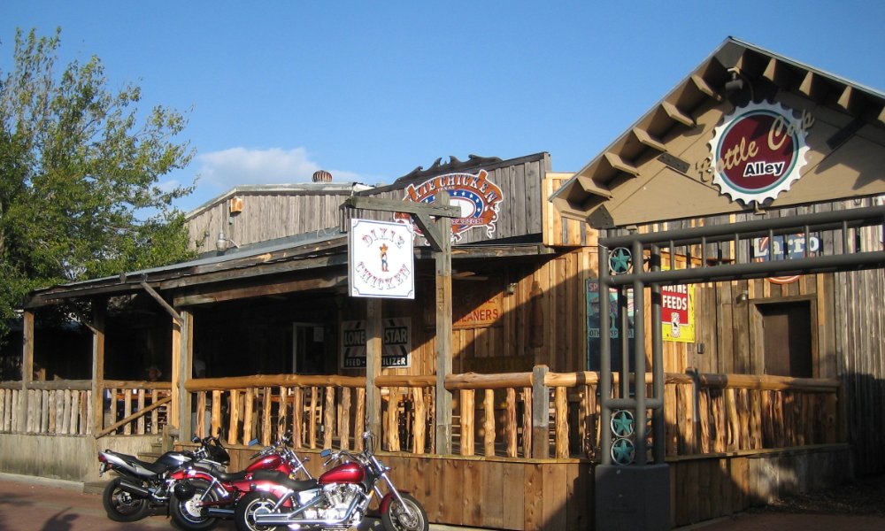 The Dixie Chicken bar on Northgate in College Station, Texas