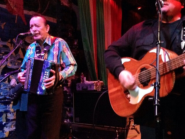 Austin: Flaco Jiménez at the Flamingo Cantina