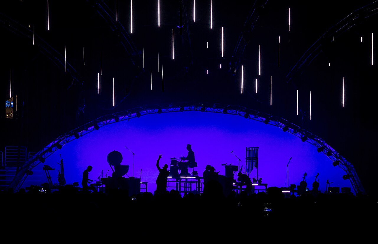 for KING + COUNTRY performing in concert in 2016
