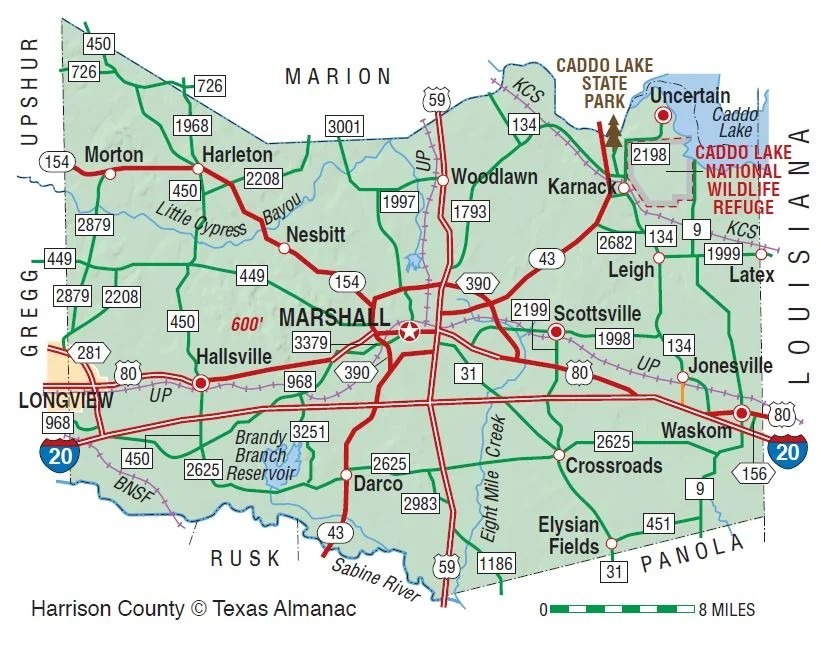 Marshall: Harrison County Barrel houses