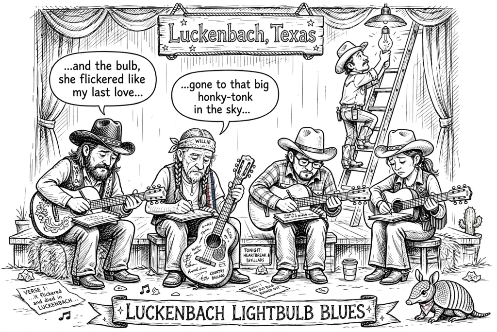 [Bad] Joke of the Day: How many Texas singer-songwriters does it take …