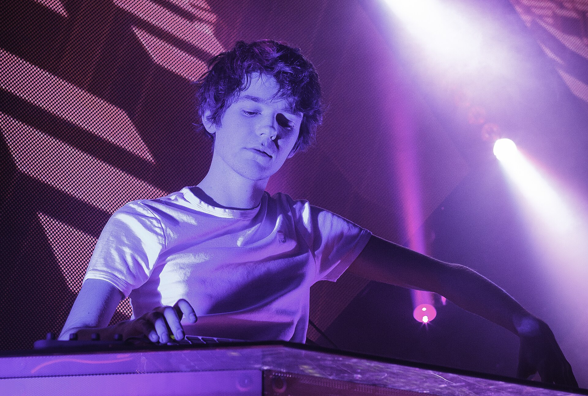 French producer Madeon performing live