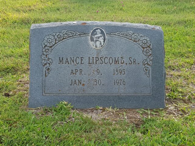 Navasota: Mance Lipscomb Gravesite