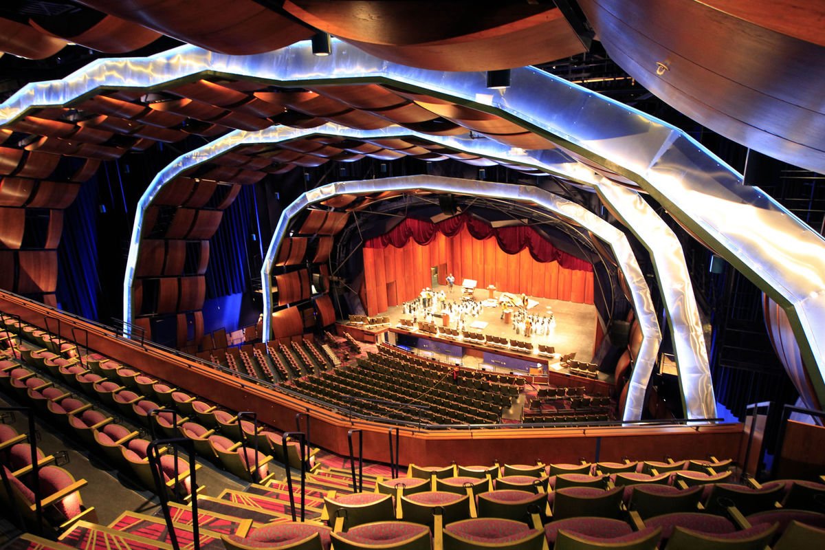 Exterior of the McAllen Performing Arts Center