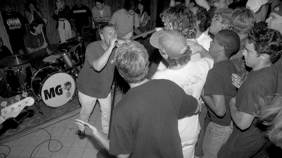 Militarie Gun performing live on stage