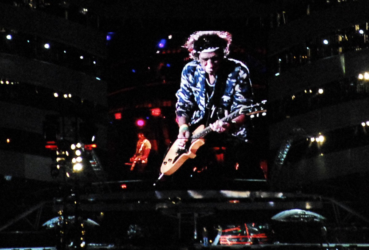 Austin: Ian McLagan & the Rolling Stones at Zilker Park
