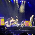 Sex Pistols performing on stage