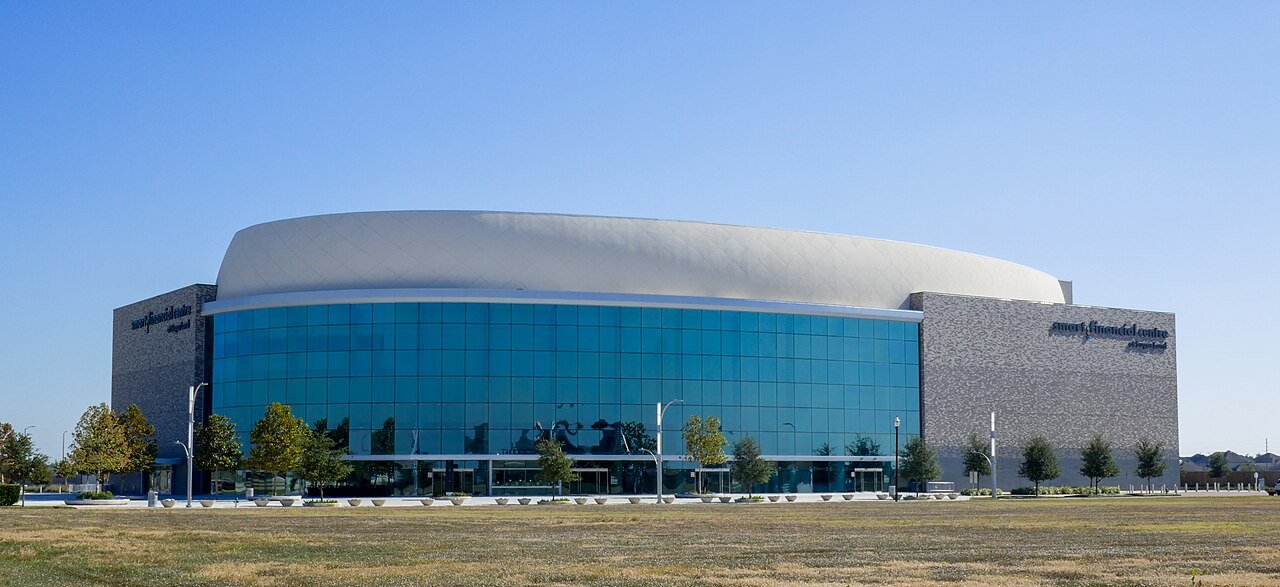 Exterior of Smart Financial Centre in Sugar Land, Texas