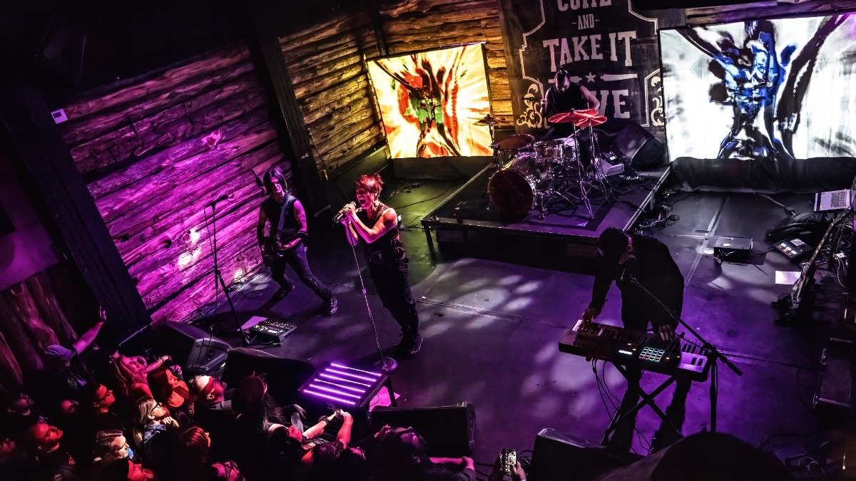 Stabbing Westward performing live