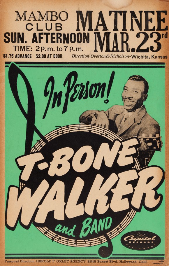 T-Bone Walker performing at the Mambo Club, Wichita, 1952