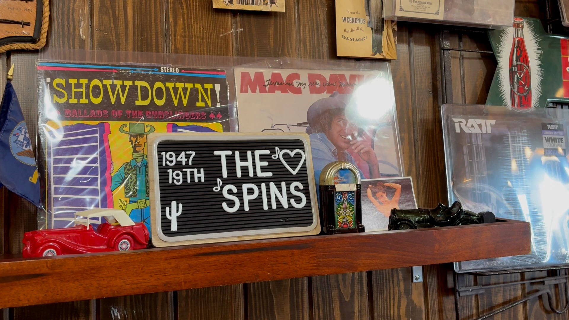 The Spins Vinyl Café Lubbock